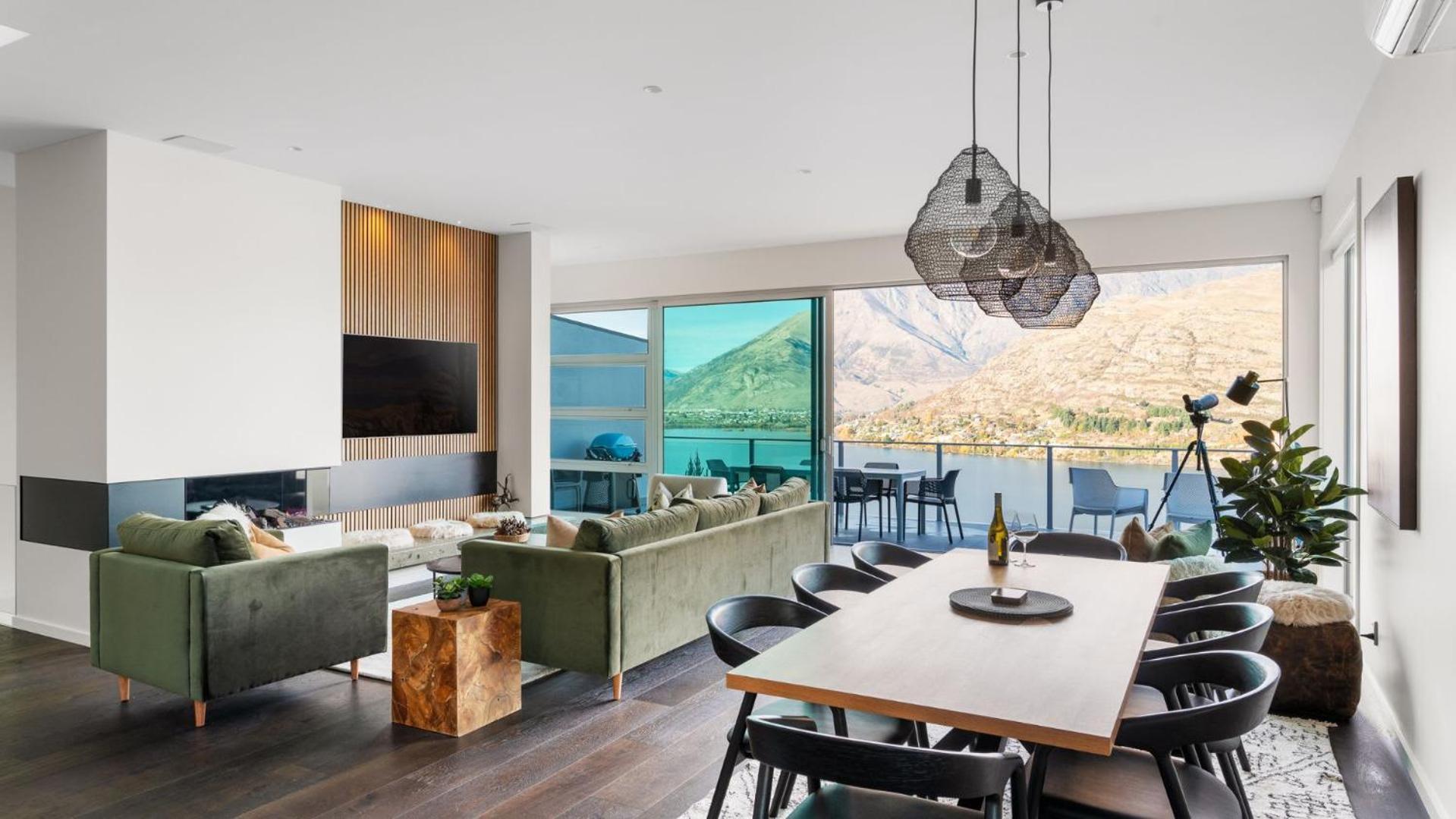 Tahuna Vista-Fire Place-Hot Tub -Free Parking -Bbq Queenstown Exteriér fotografie